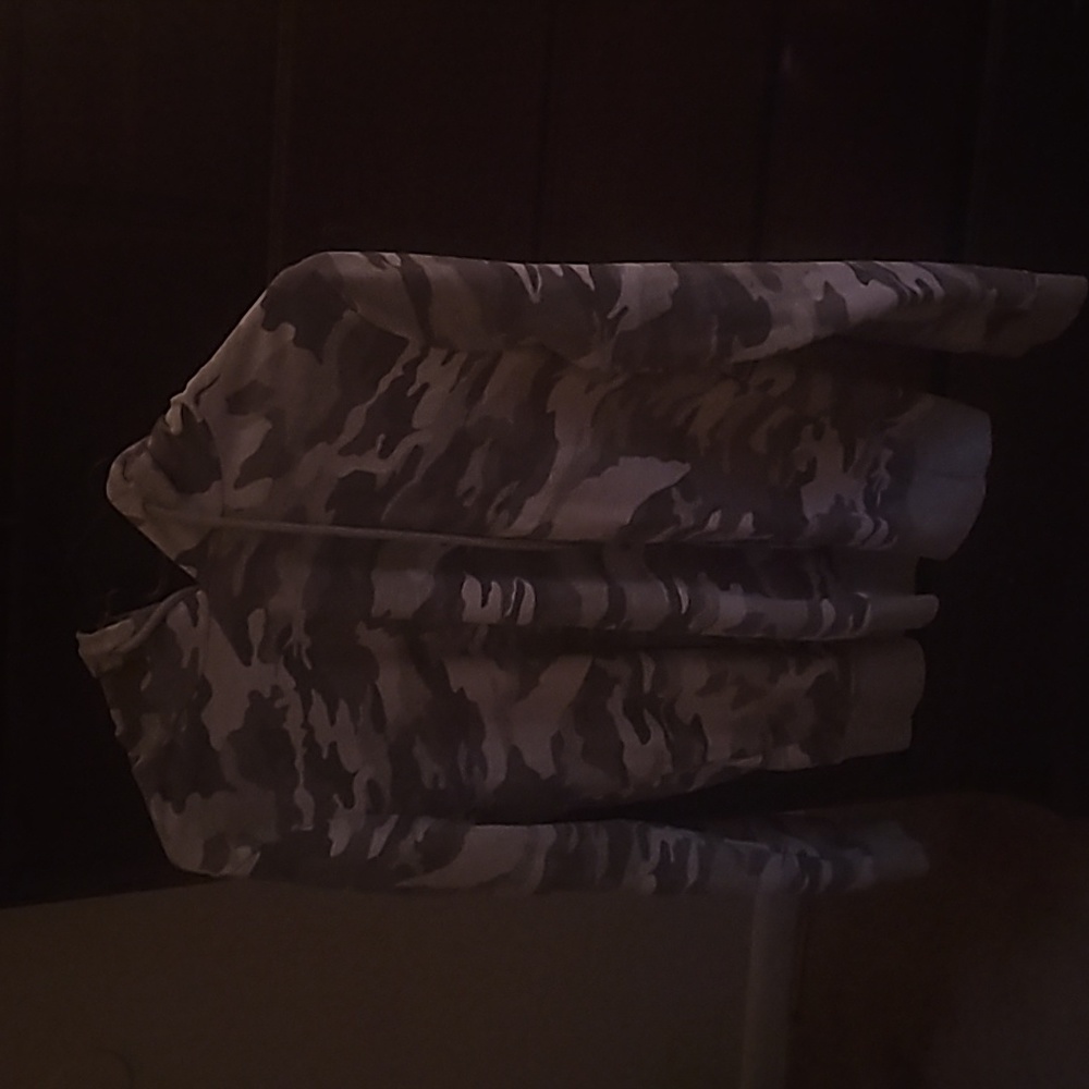 Grey camo hoodie